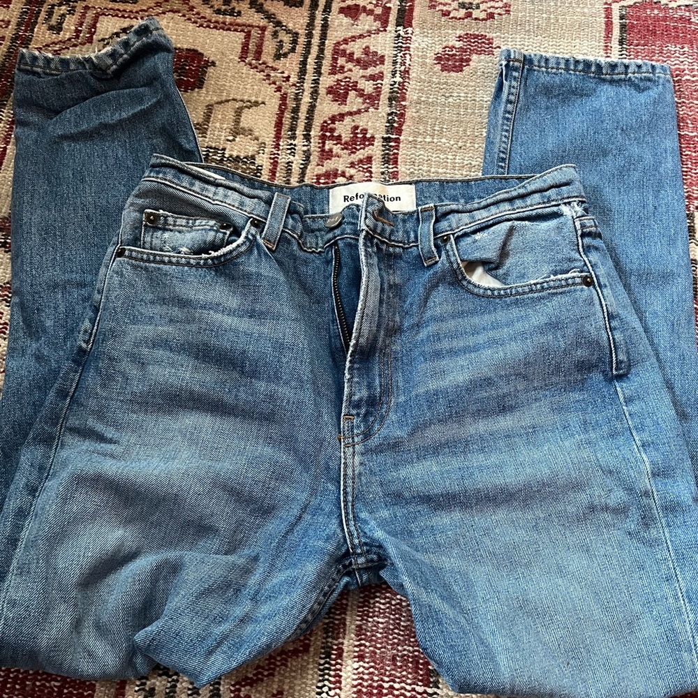 Reformation Julia High Crop Jeans - Picture 5 of 7